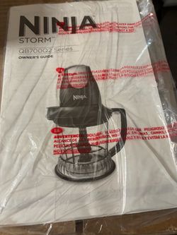 NEW Ninja Storm Blender & Food Processor QB700Q2 – Blue – Storage Lid Included