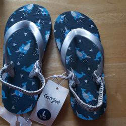 Kids Flip Flops Size 9/10 ( Girl )