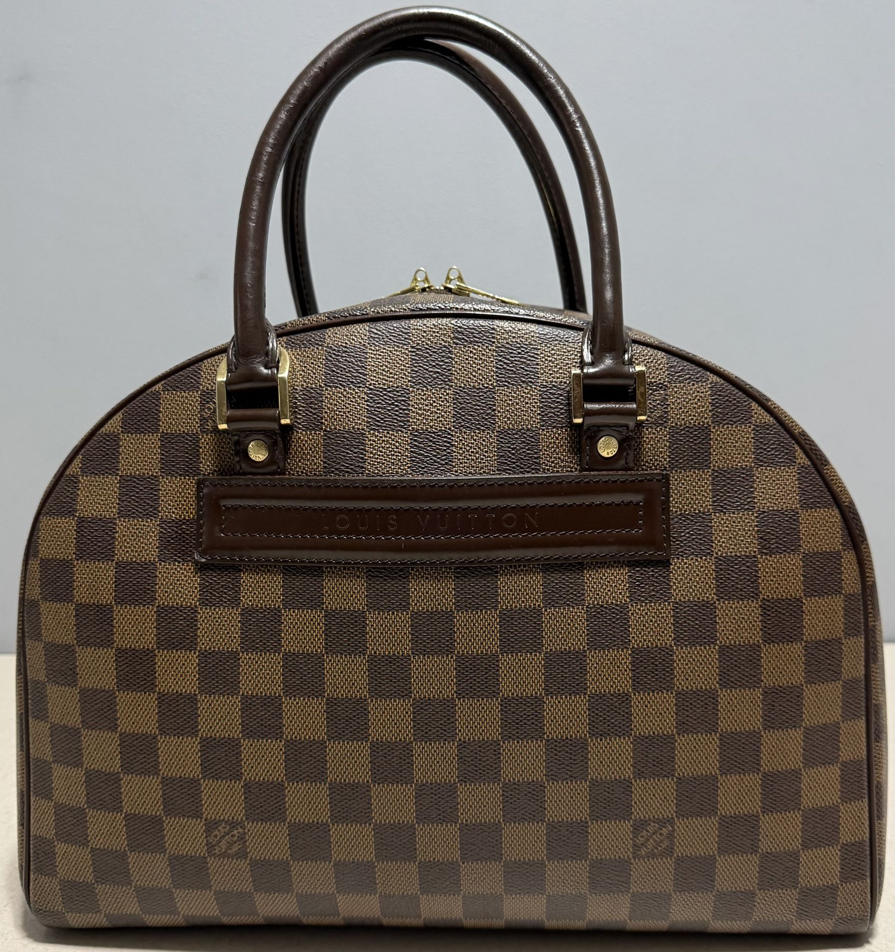 LOUIS VUITTON Damier Ebene Nolita Handbag