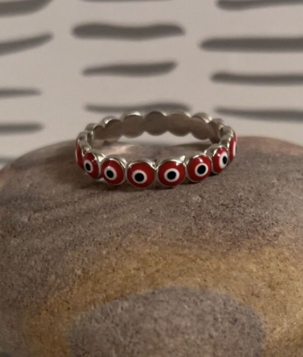 Evil Eye Ring .925