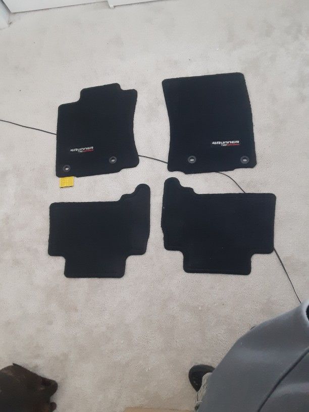5th Gen 4Runner TRD OFF ROAD Mats Set.