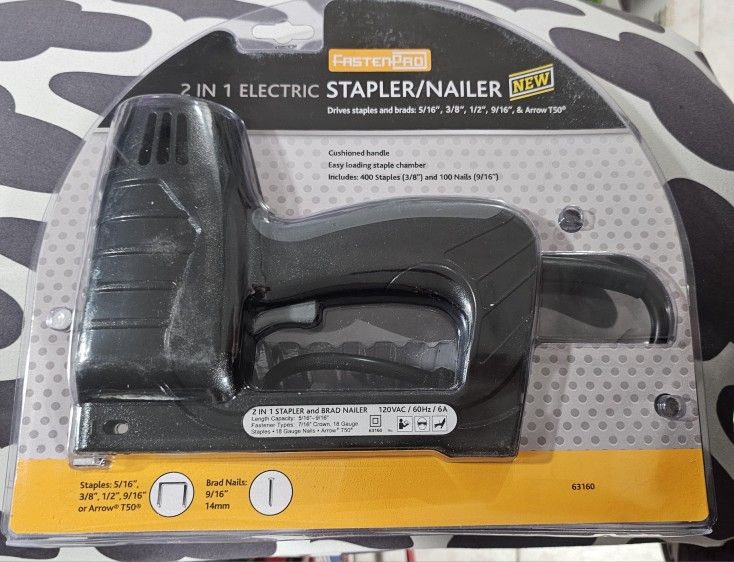 2 in 1 Electric Stapler/nailer