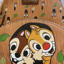 Disney Loungefly Chip 'n Dale Backpack