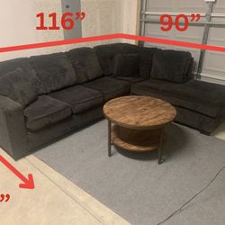 Grey Sectional Local Delivery 🚚 💨