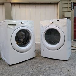 🔥 Whirlpool HE Washer + Dryer Set – Clean, Efficient, Priced to Go!