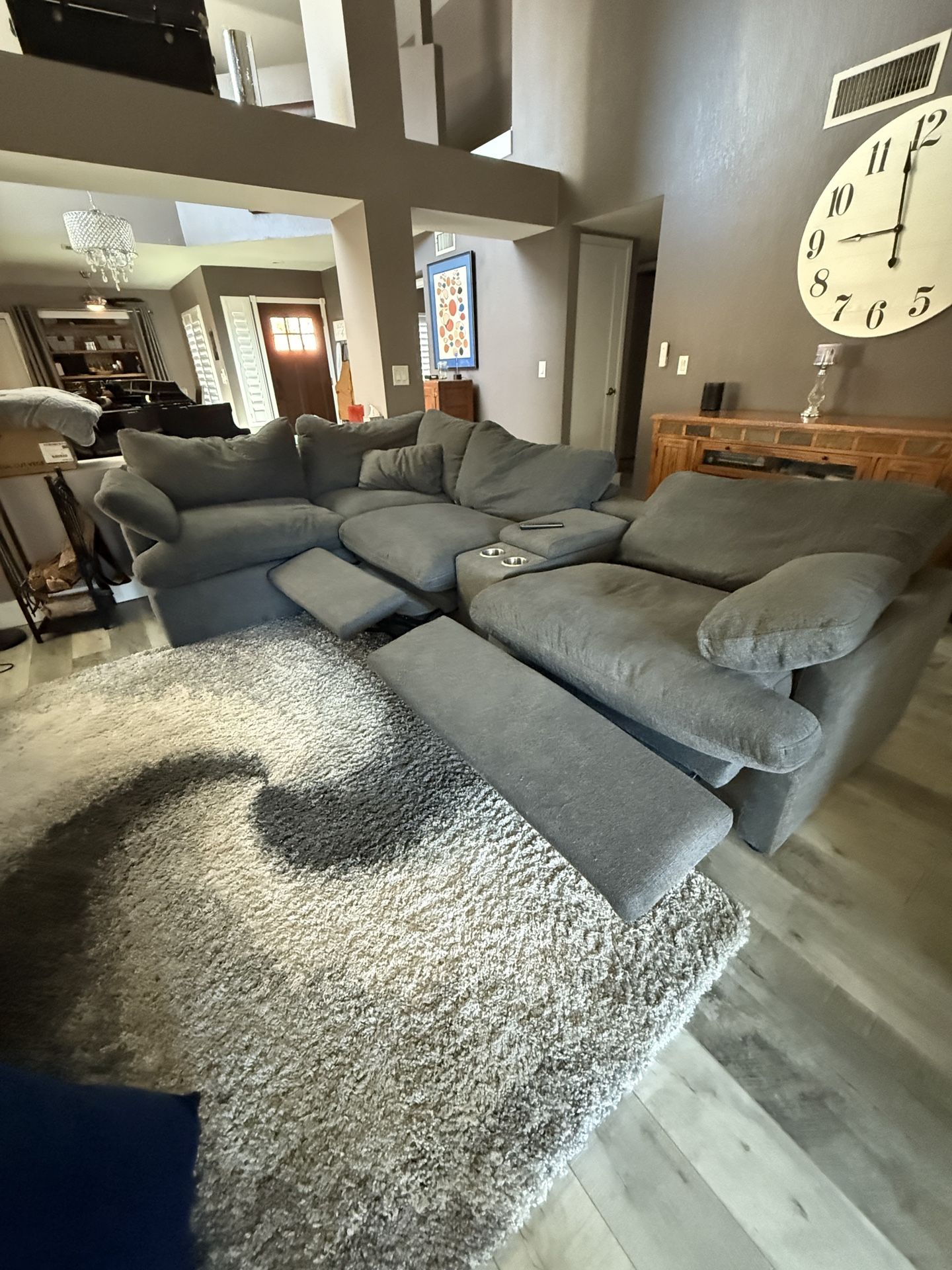 Couch With Electric Recliners