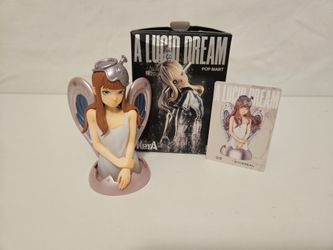 POP MART KeyA A Lucid Dream series "Ethereal" statue