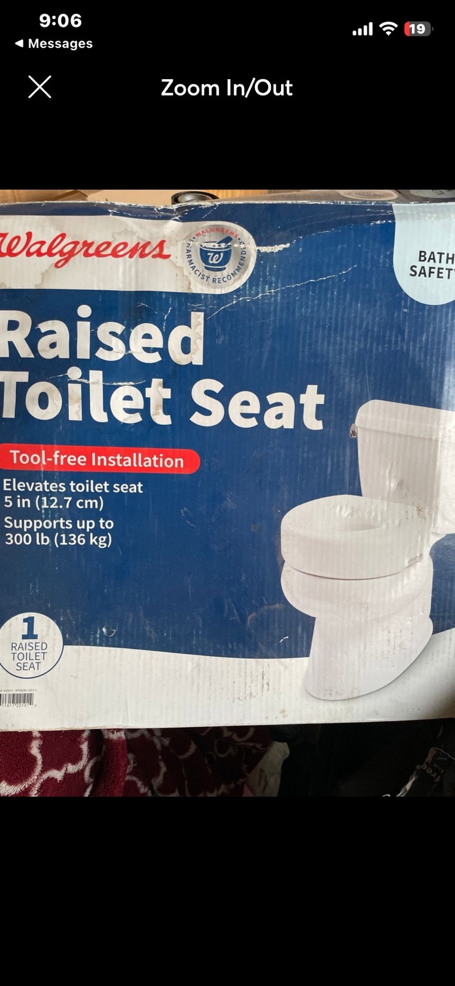 Raised Toilet Seat