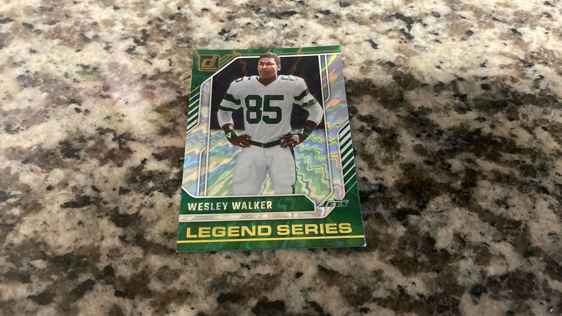 Wesley Walker Football Card