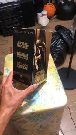 Star Wars Trilogy VHS Movie Set includes Empire Strikes Back & Return Of The Jedi