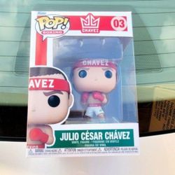 #03 JULIO CESAR CHAVEZ BOXING FUNKO POP!