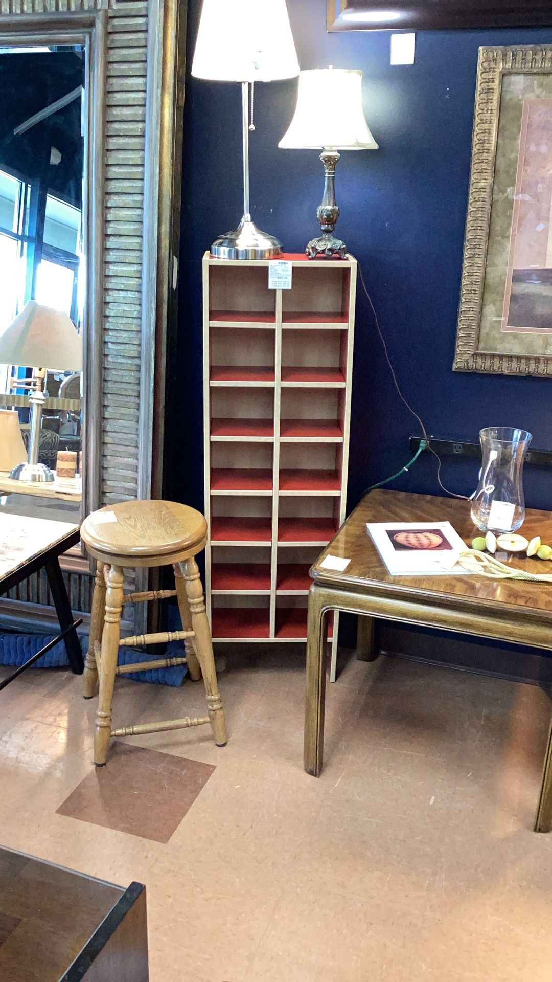Red Cubby Unit