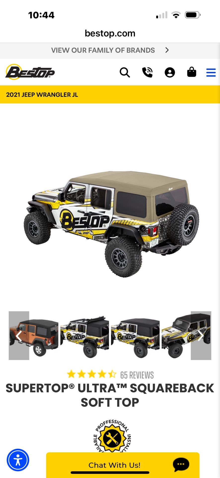 SUPERTOP® ULTRA™ SQUAREBACK SOFT TOP