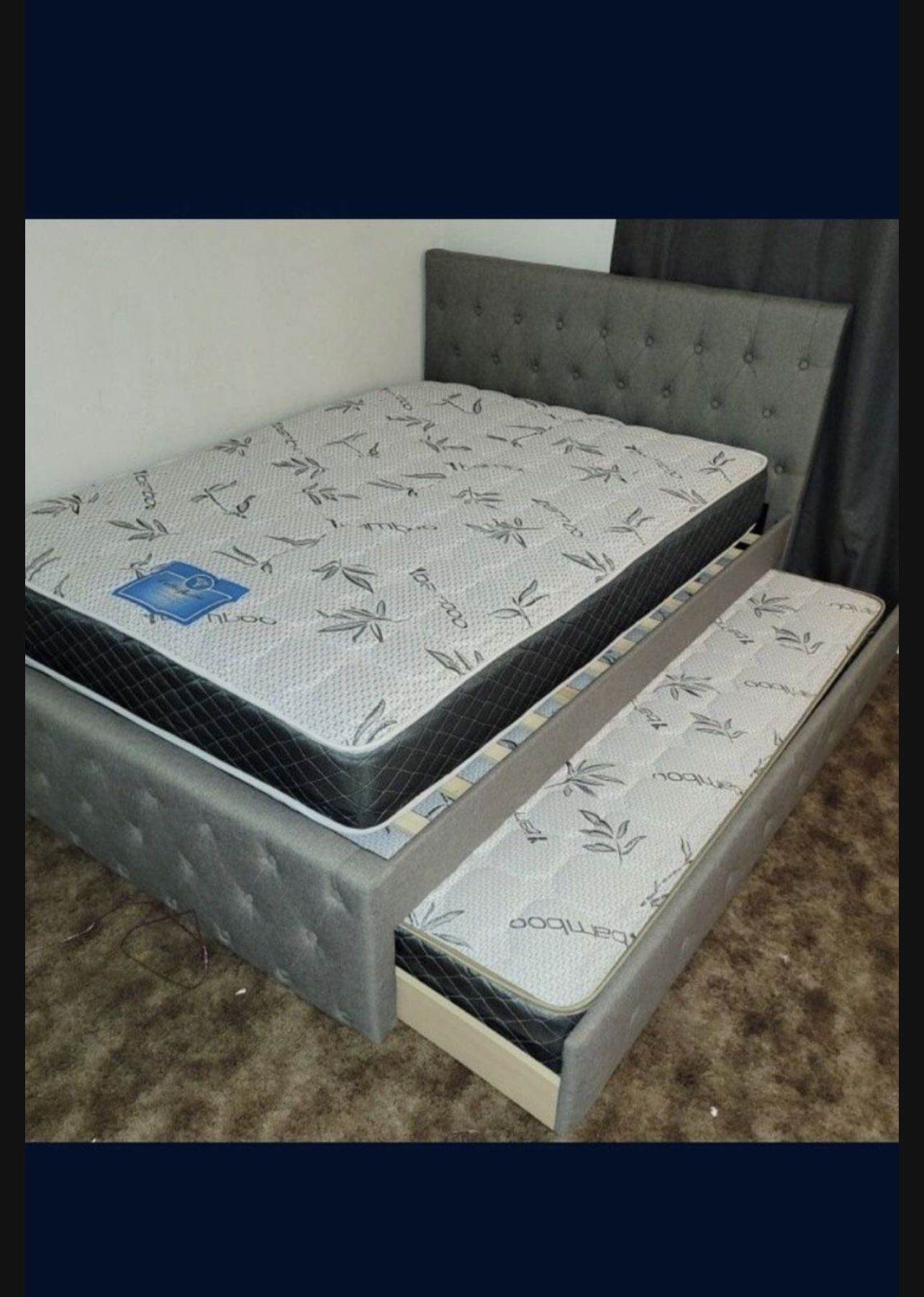 Full Twin Including Bamboo Mattress