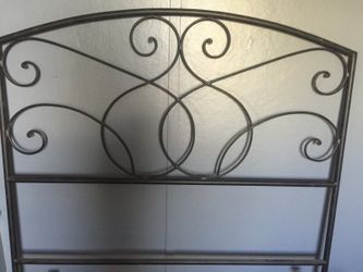 Queen size headboard and baseboard