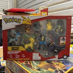 Pokémon Battle Figure Multipack (8) Figures