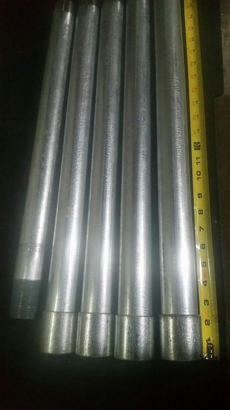 Wheatland 1.5" X 10' Rigid Metal Conduit (RMC)w/ Couplings for Sale in