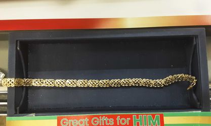 Yellow Gold 14k (.585) 7.4 grams 7 inch