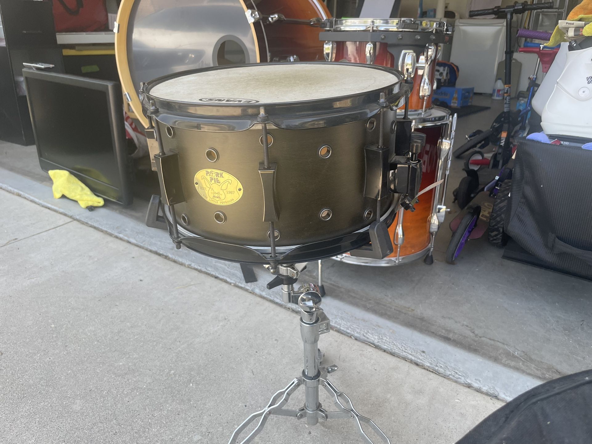 Pork Pie Snare Drum 13 Inch Head Little Squealer 
