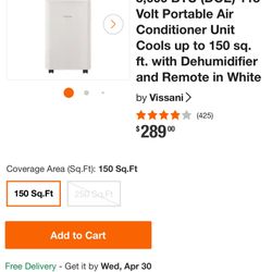 Aire Acondicionado Portátil Vissani