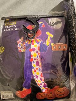 Kids clown costume 7/9