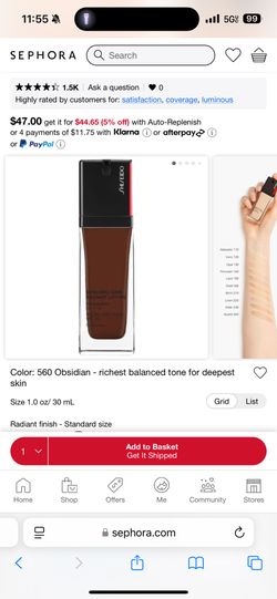 Synchro Skin Radiant Lifting Foundation SPF 30