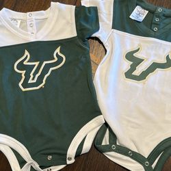 USF baby Onesie New With Tags 