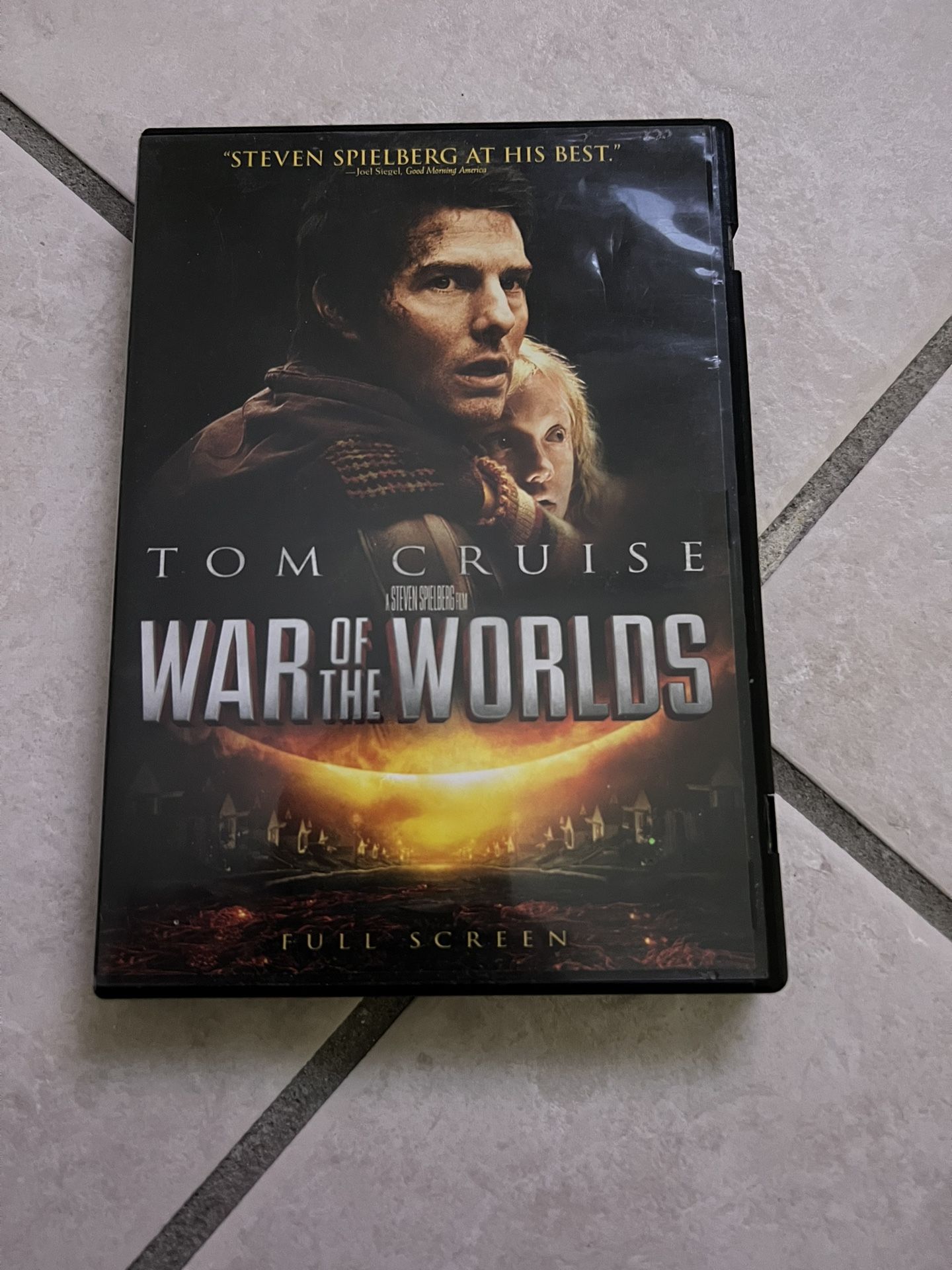 war of the worlds dvd