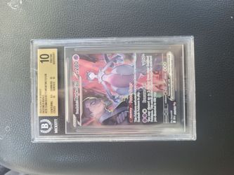 Mewtwo ex sir bgs 10 gold prestine destined rivals