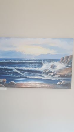 Painting of Waves 24 x 36