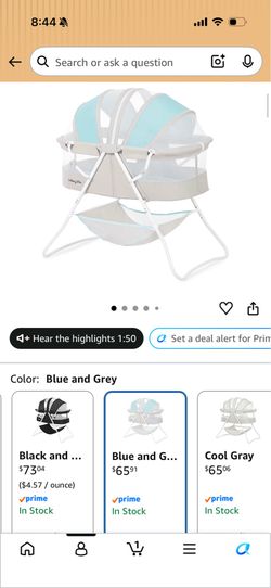 Dream On Me portable bassinet