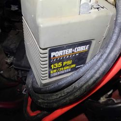 25 Gallon  Porter Cable Jetstream 6 Hp Air Compressor 