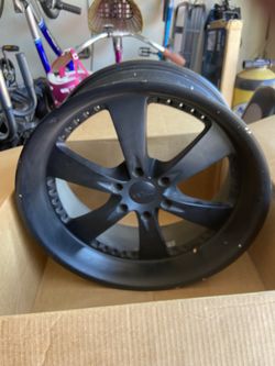 22” Keotik Black Rims - For Chevy SUV Or Truk