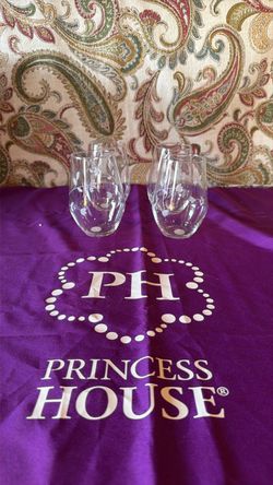 Princess House celebration glasses / vasos para fiesta