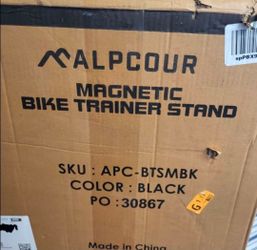 Bike Trainer Stand - Alpcour Magnetic Bike Trainer Stand