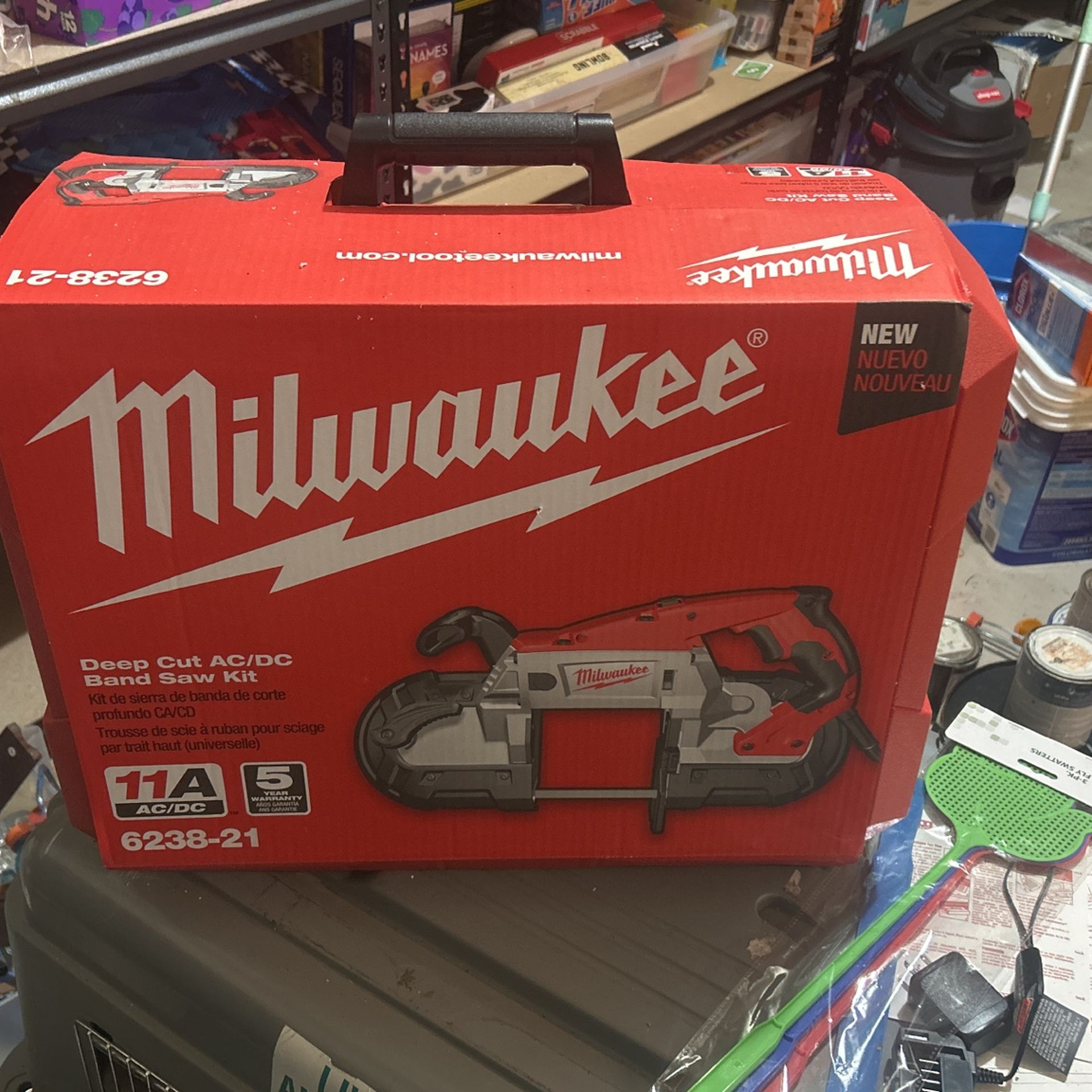 Milwaukee Deep Cut Ac/dc Band Saw Kit