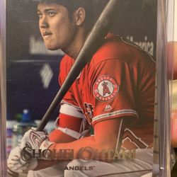 Shohei Ohtani 2018 Leaf Premier Rookies W/  TOPPS Stadium Club