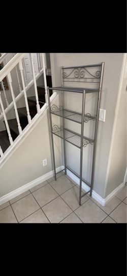 Restroom shelf