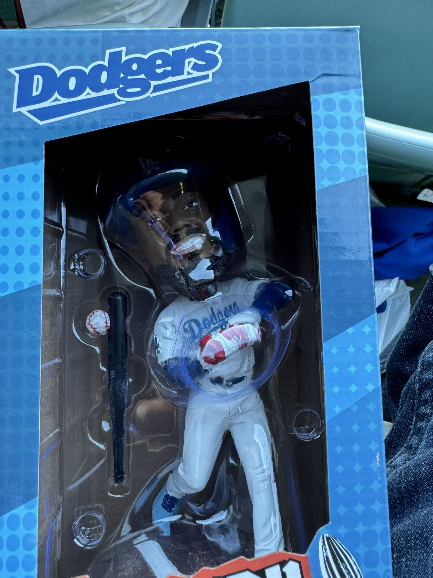 Dodgers bobble Head