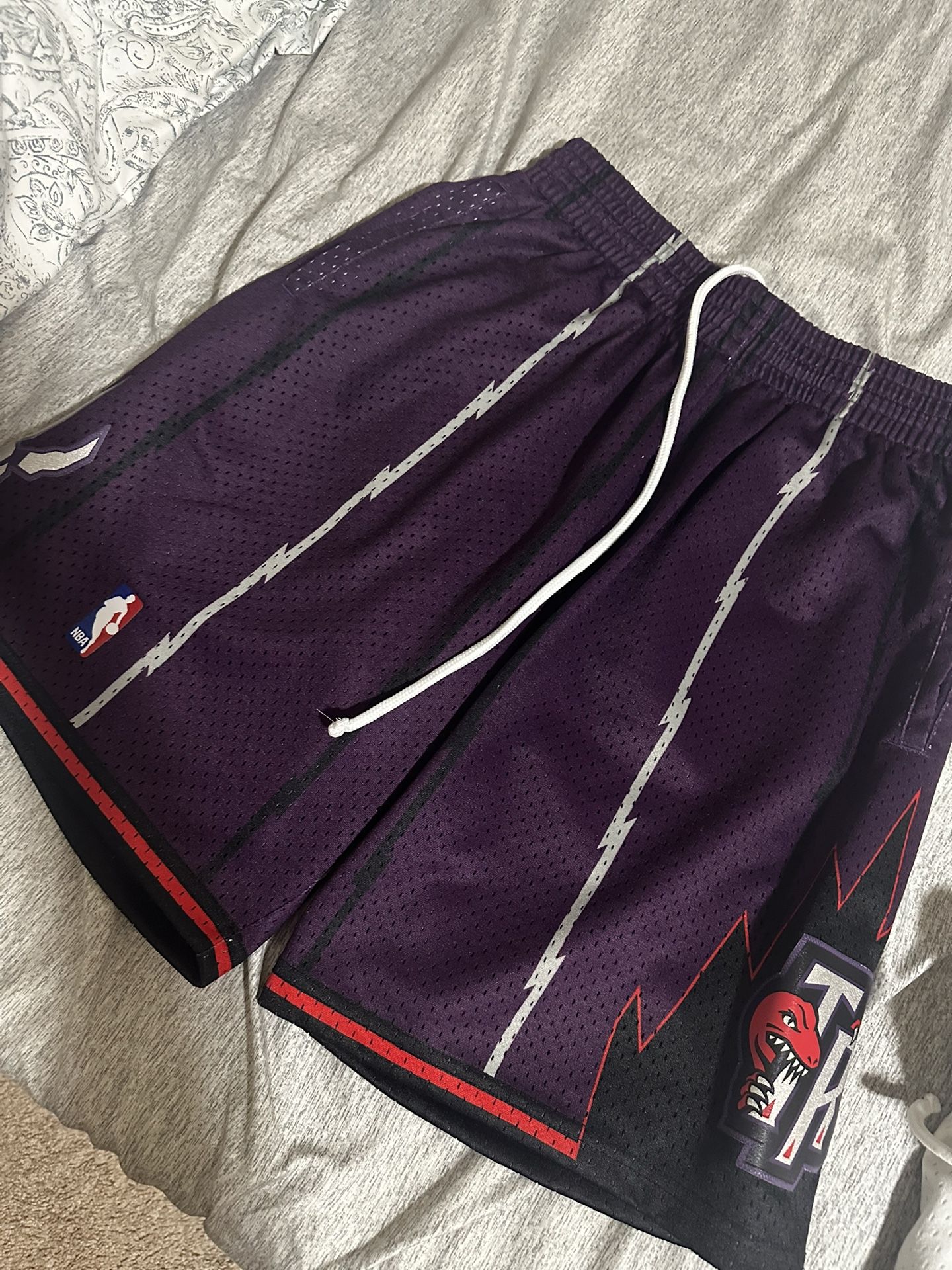 NBA toronto Raptors Hardwood Classics Shorts