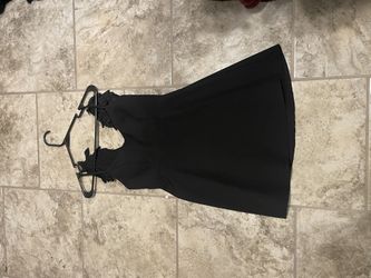 Mini Black Dress Wings In Back