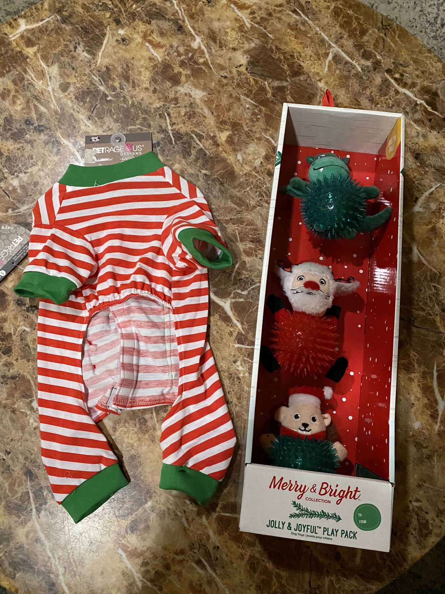 New Sweet Dog / Critter Outfit & 3pc Toy Set. Price is for all you see
