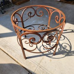 Glass Table Base