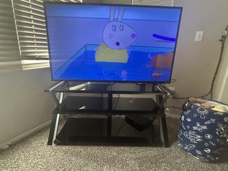 Glass TV Stand