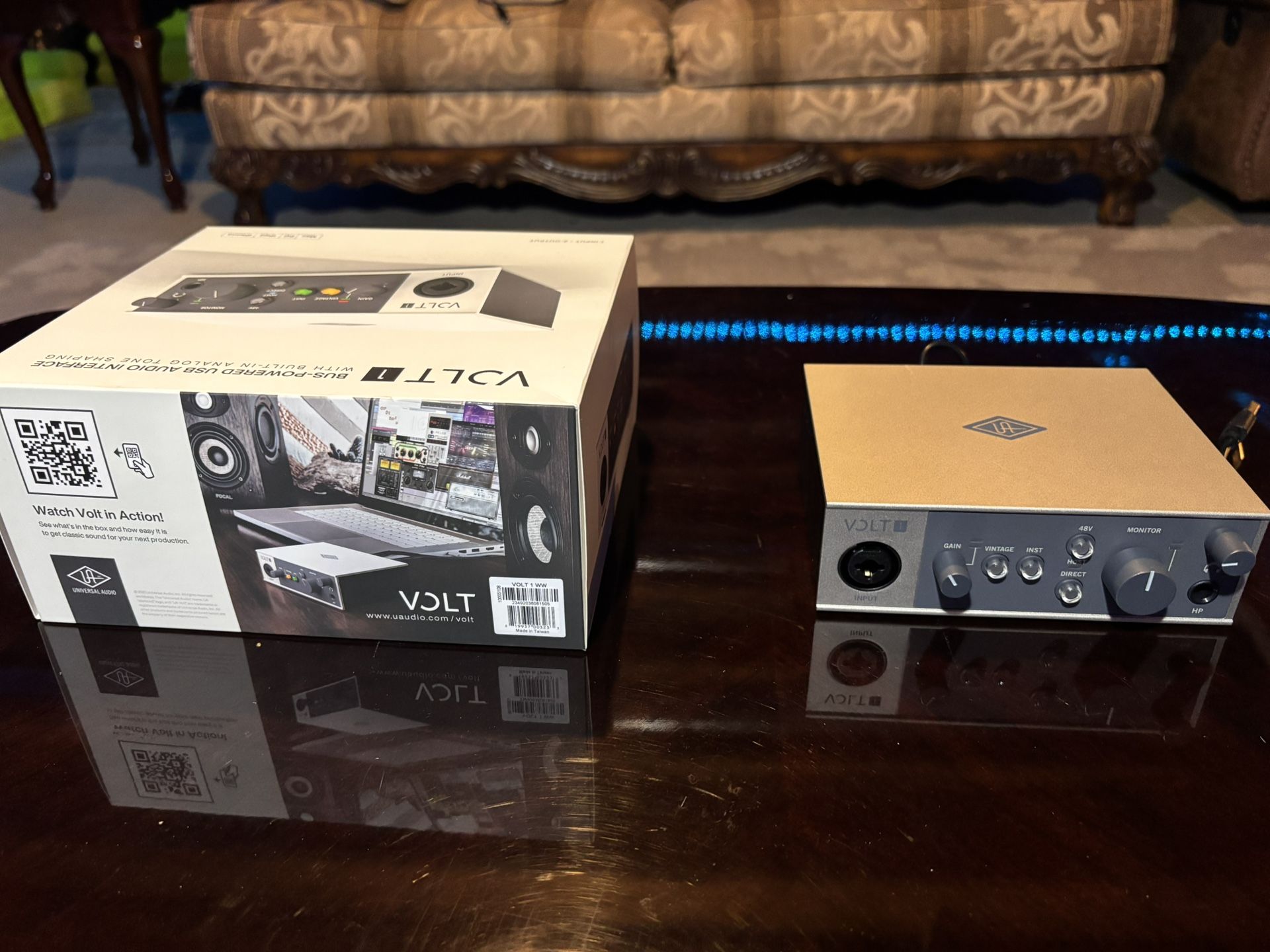 Volt 1 Bus Powered USB Audio interface.