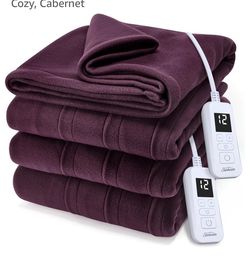 Fleece Heated Electric Blanket