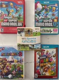 Wii & Wii U games