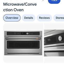 Brand new GE Cafe Built in microwave with convection 