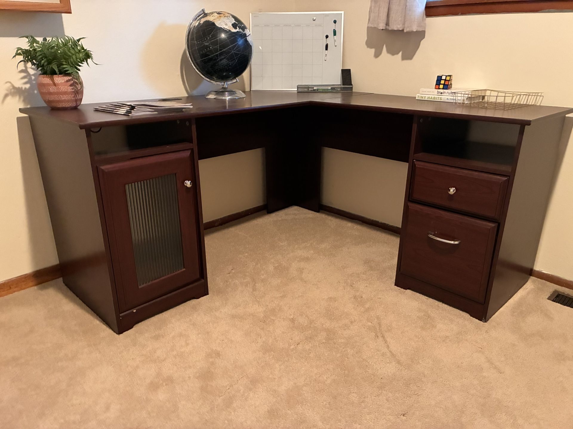 Wayfair Cherry Wood Executive Desk