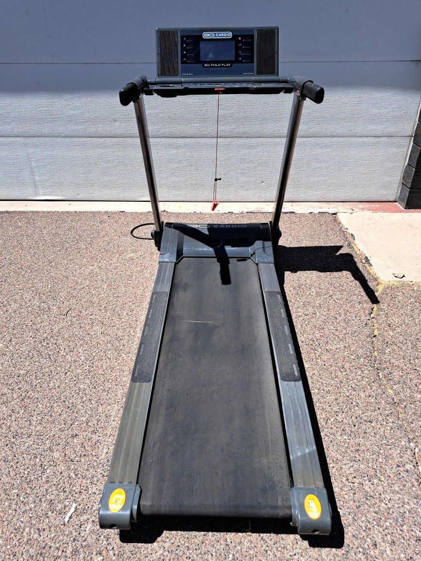 3G Cardio Treadmill 80i Fold Flat
